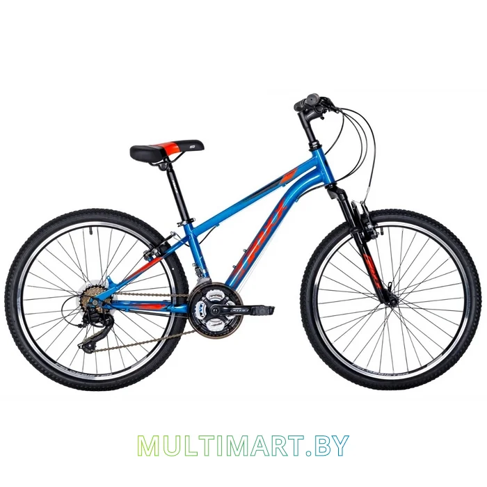 Горный велосипед Foxx Aztec 24SHV.AZTEC.12BL4 (синий, 2024)